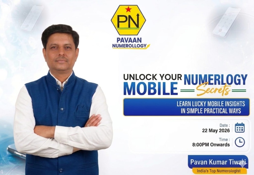 Mobile Numerology Secrets Seminar Flyer